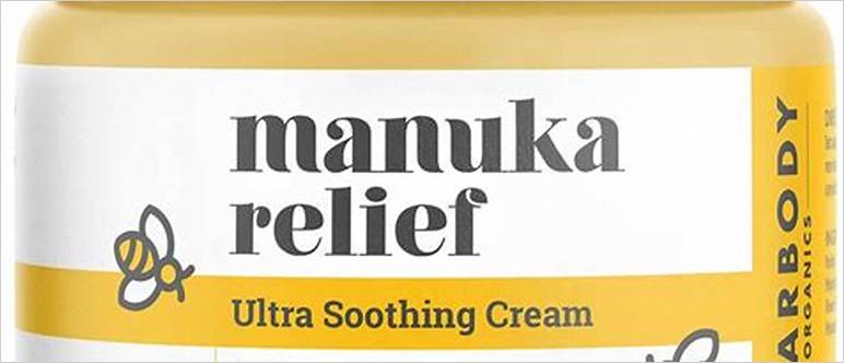 Manuka relief cream